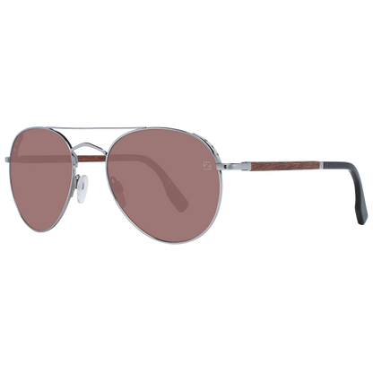 Zegna Couture Sunglasses ZC0002 56 08J Titanium