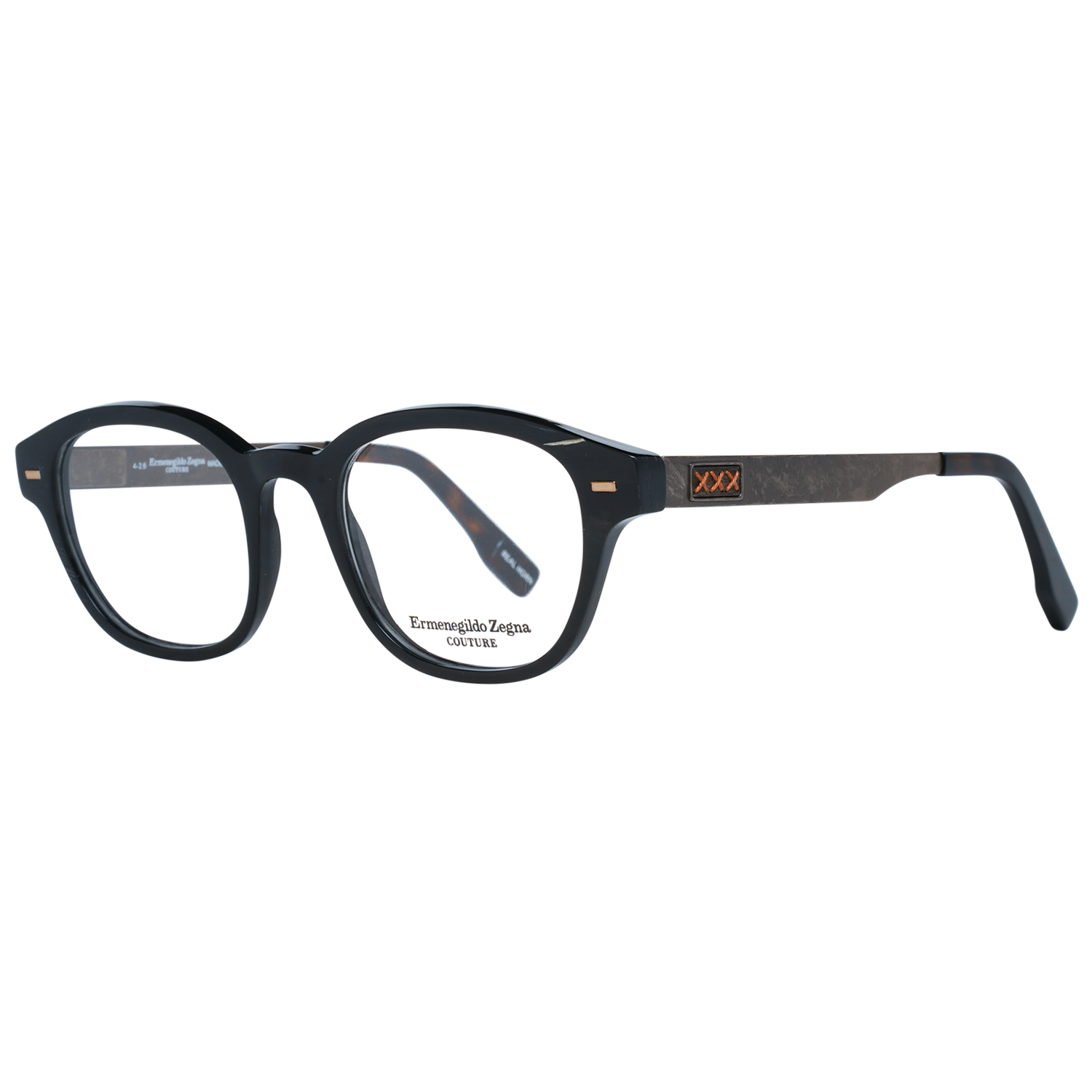 Zegna Couture Optical Frame ZC5017 48 063 Horn