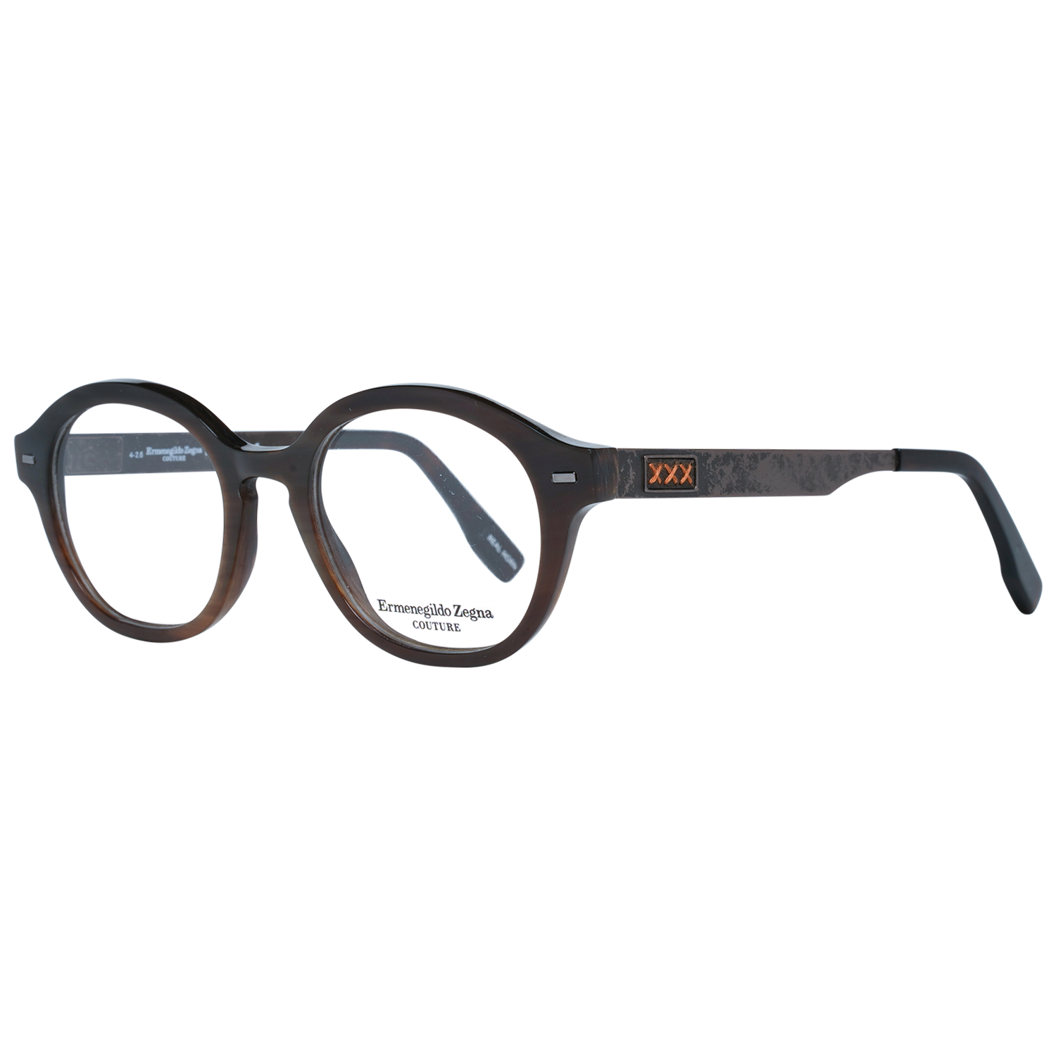 Zegna Couture Optical Frame ZC5018 48 064 Horn