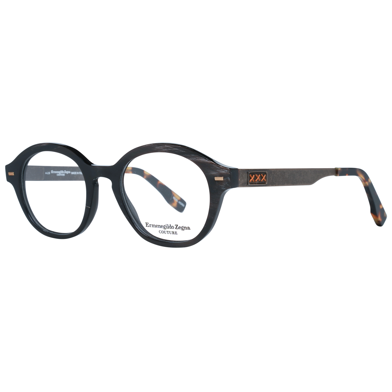 Zegna Couture Optical Frame ZC5018 48 065 Horn