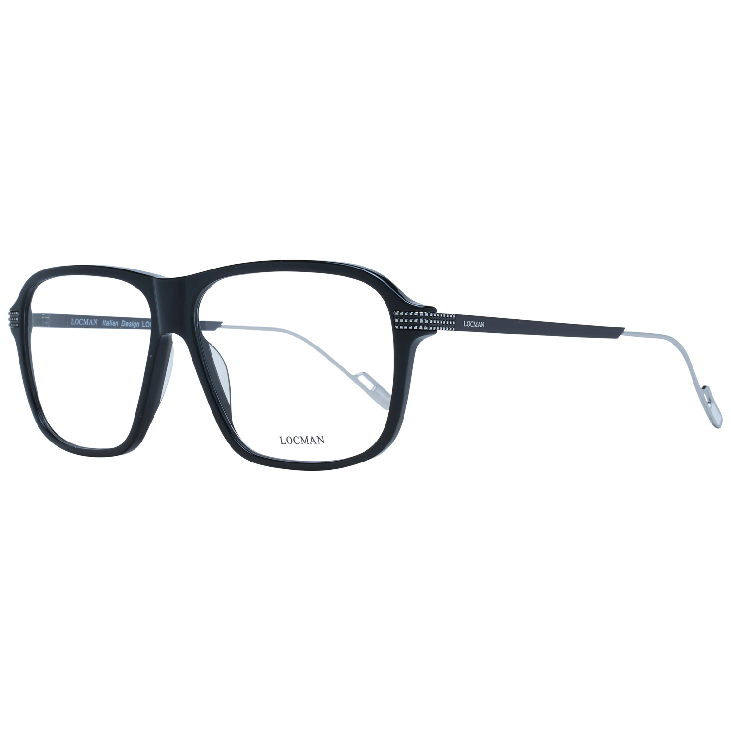 Locman Optical Frame LOCV003 BLK 58